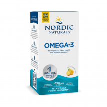 Kwasy Tłuszczowe Omega Nordic Naturals Omega 3 690mg lemon 120softgels
