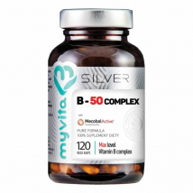 Witaminy Witamina B MyVita Silver Pure 100% Witamina B-50 Complex 120kaps