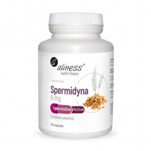 Odporność Kiełki zbóż Aliness Spermidyna Active 6mg 60vkaps