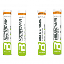 Wielopak 4x BioTechUSA Multivitamin Effervescent 20tab