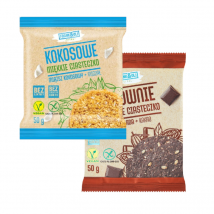 Zestaw Frank&Oli Miękkie Ciasteczko Kokosowe z Migdałem + Brownie Miękkie Ciasteczko 50g