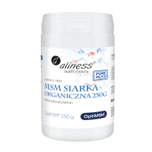 Regeneracja Stawów MSM Aliness MSM Siarka Organiczna 250g