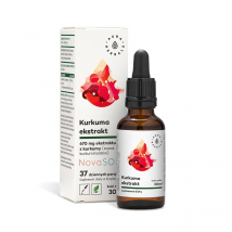 Prawidłowe Trawienie Kurkumina Aura Herbals Kurkuma ekstrakt Nova Sol 30ml