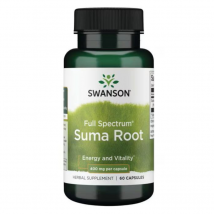 Wsparcie Witalności Swanson FS Suma Root 400mg 60kaps