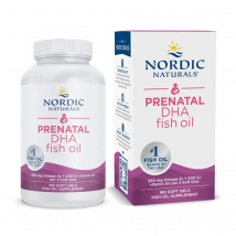 Kwasy Tłuszczowe Omega 3 Nordic Naturals Prenatal DHA+D3 180softgels