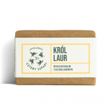 Kosmetyki Naturalne 4 Szpaki Mydło Król Laur 110g