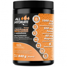 Węglowodany Izotonik Aliness ALLHydrate Izotonik+ Amino 840g