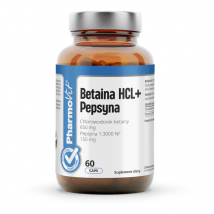 Trawienie Pharmovit Betaina + Pepsyna 60kaps