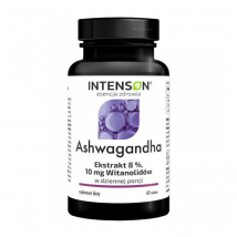 Adaptogeny Intenson Ashwagandha 10mg witanolidów 60tabs