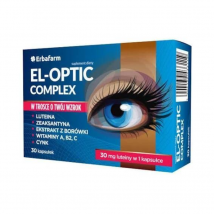 Oczy i Wzrok ErbaFarm El-Optic 30kaps