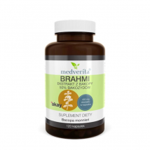 Adaptogeny Bacopa Monnieri Medverita Brahmi 400mg 120kaps