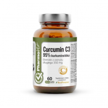 Kurkuma Trawienie Pharmovit Curcumin C3 95% kurkuminoidów 60vcaps