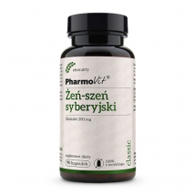 Adaptogeny Pharmovit Żeń-Szeń Syberyjski 20:1 200mg 90kaps