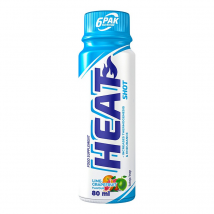 Shoty Energetyczne Wieloskładnikowy 6PAK Heat Shot 80ml Grejpfrutowo-Limonkowy