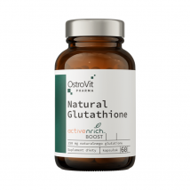 Wsparcie Wątroby Glutation Ostrovit Pharma Natural Glutathione 60kaps