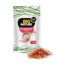 Zdrowa Żywność Big Nature Sól Himalajska Różowa Gruba 1.1kg