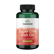 Pamięć i Koncentracja Swanson Super DPA Fish Oil 60softgels