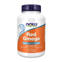 Wsparcie Odporności i Krążenia NOW Red Omega 90softgels