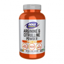 Układ Krążenia Arginina Now Sport Arginine & Citrulline 340g