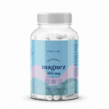 Minerały Magnez Pure Labs Magnez 365 Mg 120kaps