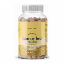 Wsparcie Odporności i Trawienia Pure Labs Ekstrakt Z Czarnego Bzu 1275mg 120kap