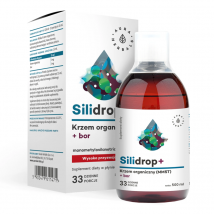 Minerały Aura Herbals Silidrop + Krzem organiczny+Bor 500ml