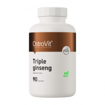 Adaptogeny Żeń-szeń OstroVit Triple Ginseng VEGE 90vcaps