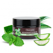 Kosmetyki Naturalne Skoczylas Dezodorant Aloes z Miętą 60ml