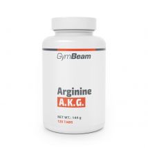 Suplement Przedtreningowy GymBeam Arginina A.K.G 120tab