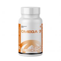 Kwasy Tłuszczowe Omega Świat Supli Omega 3 180/120 240cap