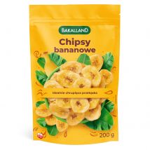 Zdrowa Żywność Bakalland Chipsy Bananowe 200g