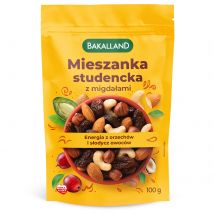 Zdrowa żywność Bakalland Mieszanka Studencka z Migdałami 100g