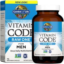 Witaminy i Minerały dla Mężczyzn Garden of Life Vitamin Code Raw One For Men 75vcap