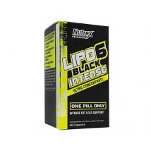Spalacz Tłuszczu Nutrex Lipo 6 Black Intense Ultra Concentrate 60cap