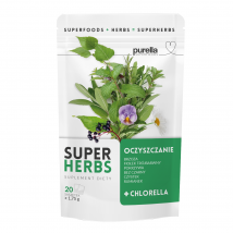 Detoks i Antyoksydanty Purella Superherbs Oczyszczanie 20x1,75g