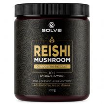 Adaptogeny Grzyby Solve Labs Reishi 10:1 Mushroom powder 100g