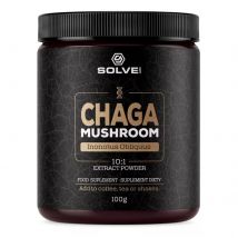 Adaptogeny Solve Labs Chaga 10:1 Mushroom powder 100g