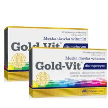 Wielopak 2x Olimp Gold Vit Witaminy dla Mężczyzn 30tab