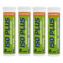 Wielopak 4x Olimp Iso Plus Plusz 10tab Pomarańcza