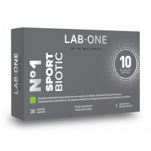 Wsparcie Jelit Probiotyki Lab One N°1 SportBiotic 30kaps