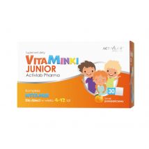 Witaminy i Minerały dla Dzieci Activlab VitaMinki Junior 30sasz