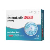 Probiotyk Activlab EnteroBiotix Forte 500mg 20kaps