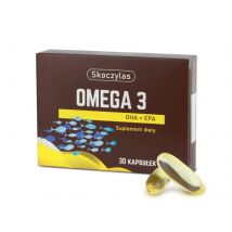 Kwasy Tłuszczowe Skoczylas Omega 3 DHA+EPA (712 mg + 254 mg) 30kap