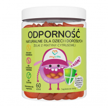Wsparcie Odporności Dzieci i Dorosłych MyVita Żelki Odporność 60szt