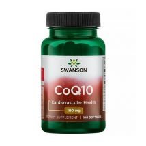 Zdrowe Serce Koenzym Q10 Swanson CoQ10 100mg 100softgels