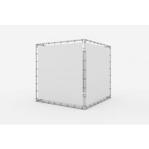 Cube publicitaire Bannière aluminium Cadre de tension