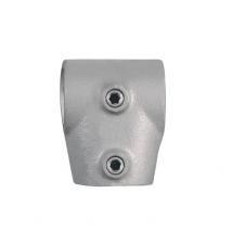 Tee corto a pendenza variabile Typ 2SD, 42,4 mm, Zincato
