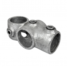 Rohrverbinder Kreuz T-Stück, kombiniert - Typ 30B - 26,9 mm