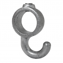 Gancho de abrigo Typ 64D, 42,4 mm, Galvanizado