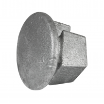 Tapón de metal Typ 73B, 26,9 mm, Galvanizado